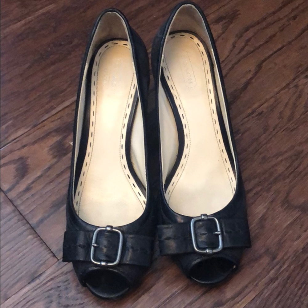 Coach wedges